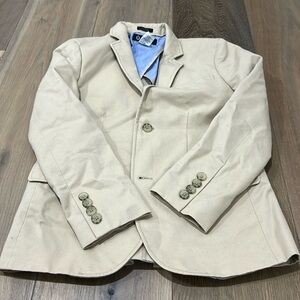 JCrew Factory Crewcuts Thompson Suit Jacket for Boys in Beige